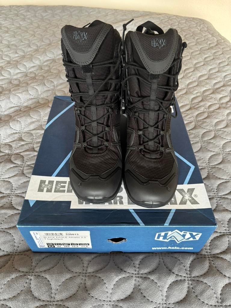 Nieuw Haix Black Eagle Athletic 2.0 high/black 9,5 44 285, Zwart, Nieuw, Ophalen of Verzenden, Wandelschoenen of Bergschoenen