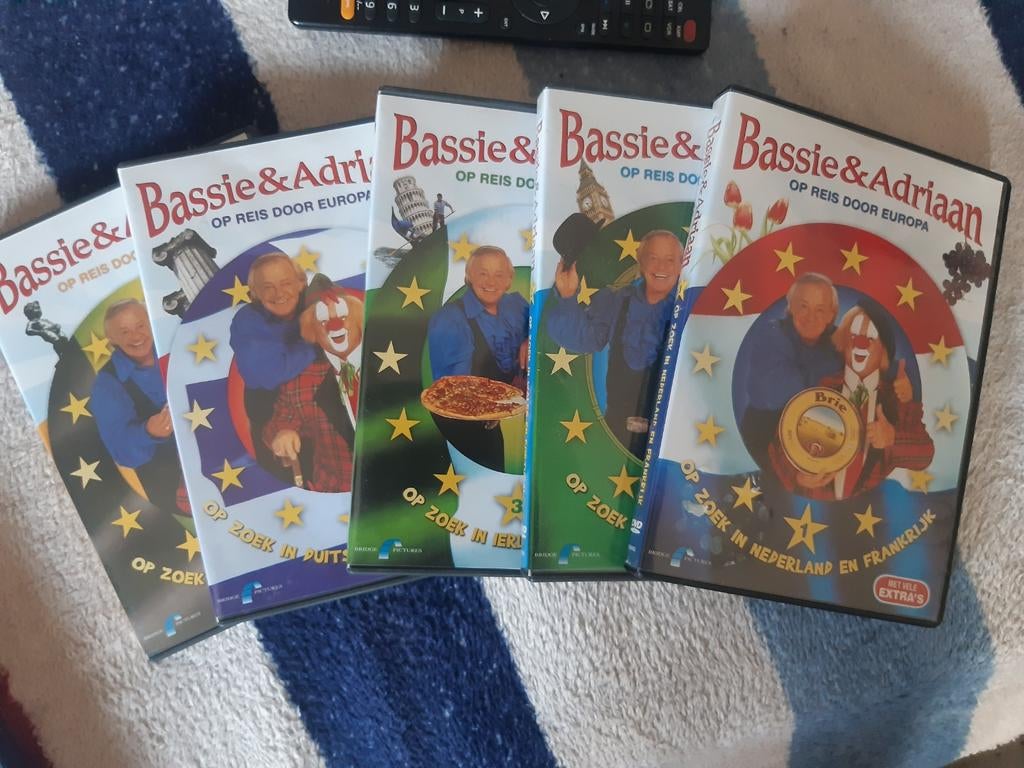 Bassie en Adriaan dvd's, Cd's en Dvd's, Dvd's | Kinderen en Jeugd, Ophalen