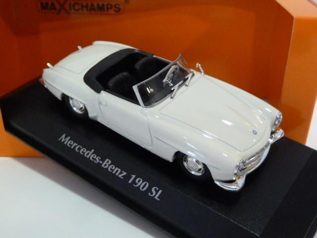 Maxichamps Minichamps Mercedes 190 SL 1955 1:43 940033132, Hobby en Vrije tijd, Modelauto's | 1:43, Ophalen of Verzenden, Nieuw