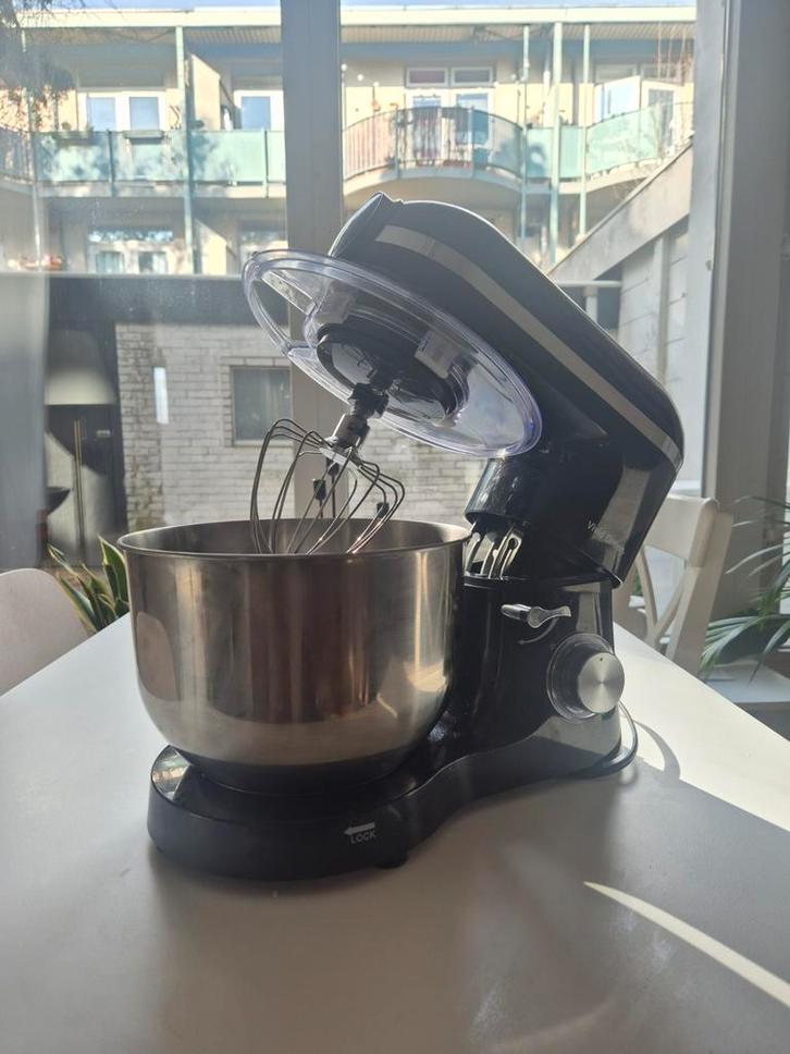 Krachtige Keukenmixer 2000W met accessoires, Witgoed en Apparatuur, Keukenmixers, Nieuw, 4 liter of meer, 3 snelheden of meer