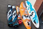 Complete Wave Windsurf Set: Angulo Boards, Ezzy Zeilen, Giek, Watersport en Boten, Windsurfen, Gebruikt, Minder dan 250 cm, Ophalen of Verzenden