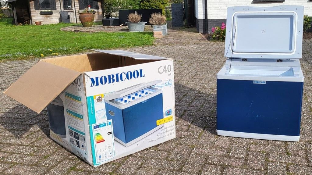 Mobicool C-40 Koelbox - Compressor Koel/Vriesbox, Caravans en Kamperen, Koelboxen, Ophalen of Verzenden, Gebruikt, Koelbox, Compressor