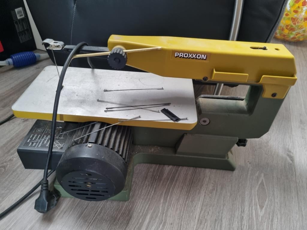 Proxxon/Figuurzaag, Doe-het-zelf en Verbouw, Gereedschap | Zaagmachines, Ophalen of Verzenden, Minder dan 600 watt, Figuurzaag