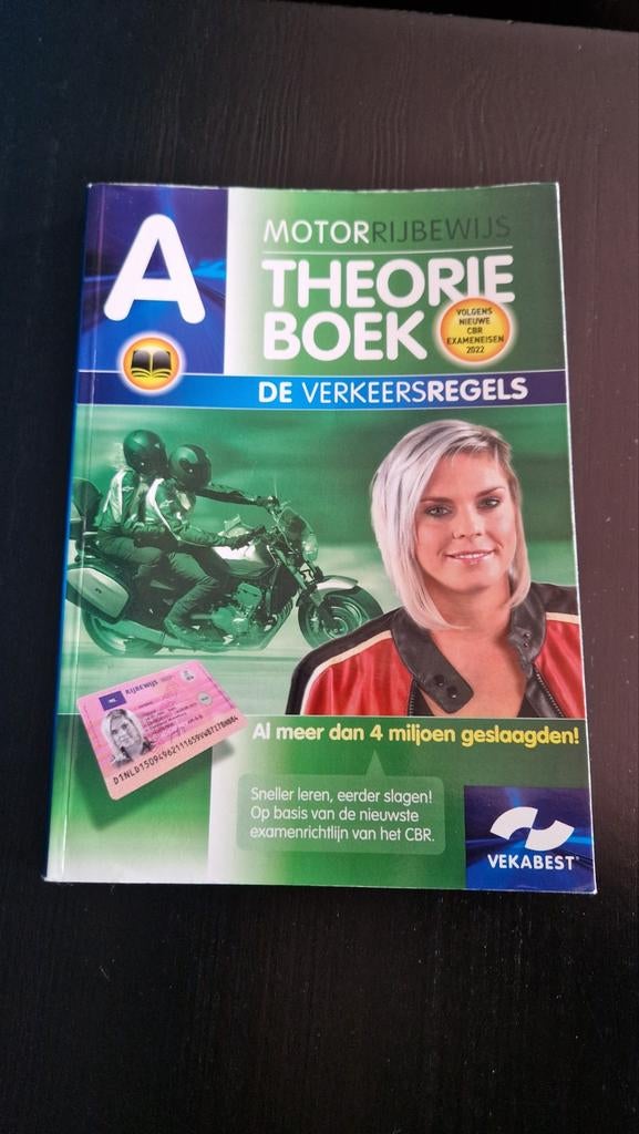 Theorieboek A motor - Vekabest, Ophalen of Verzenden, Zo goed als nieuw, Vekabest