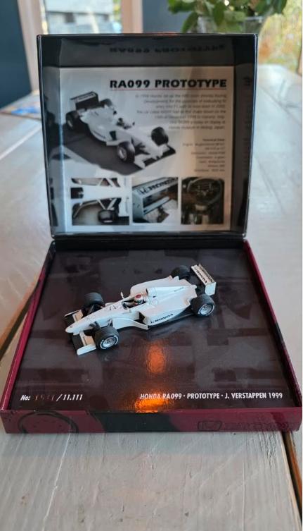 Jos Verstappen Honda Prototype - Zeldzaam!, Ophalen of Verzenden, Nieuw, Formule 1