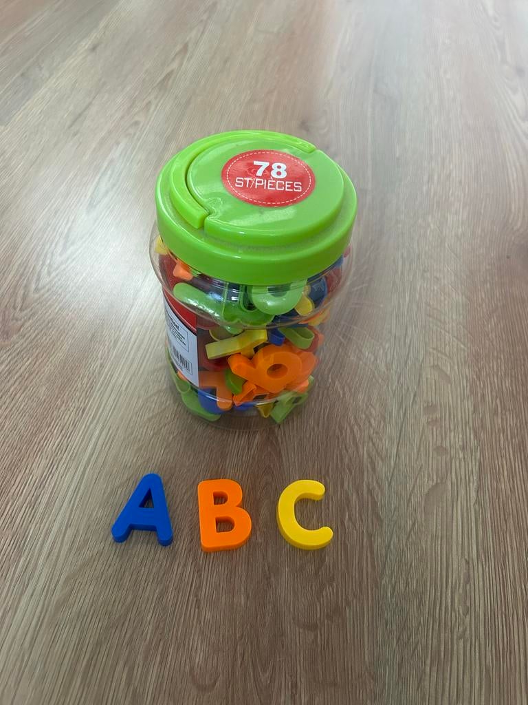 Magnetische Letters | 11,5 cm | 26 Stuks | Bekius