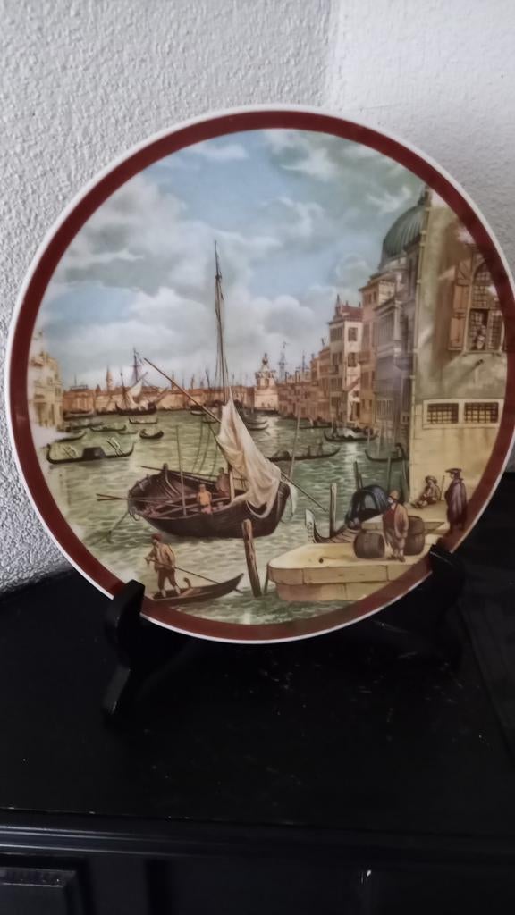 Mooi wandbord gemerkt Royal Schwabap, Ophalen of Verzenden