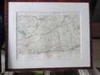 2 Ingelijste  Plattegronden van Altforst en Bergharen, Ophalen of Verzenden, Zo goed als nieuw, Voor 1940, Prent