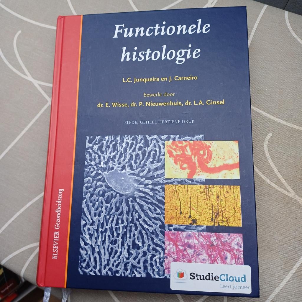 Functionele histologie - Junqueira en Carneiro, Ophalen of Verzenden