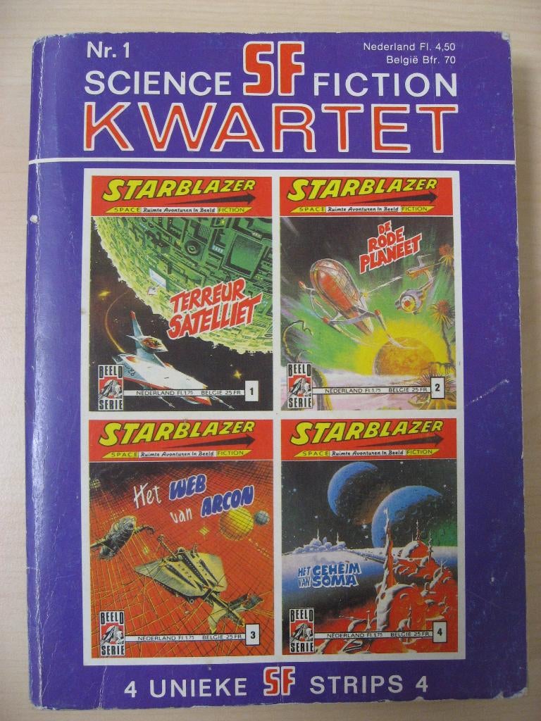 Starblazer. 7 Boekjes., Meerdere stripboeken, Ophalen of Verzenden, Gelezen