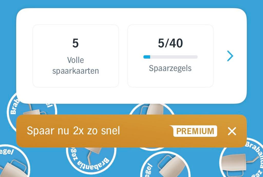 5 volle spaarkaarten brabantia Albert Heijn AH, Albert Heijn, Ophalen