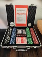 Pokerset in aluminium koffer - Compleet spel, Gebruikt, Vijf spelers of meer, Reisspel, BWW