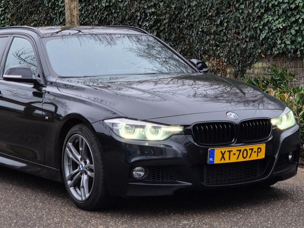 BMW 3-serie Touring F31 M Sport Apple CarPlay 6WB virtual da, Automaat, Gebruikt, 1465 kg, Zwart