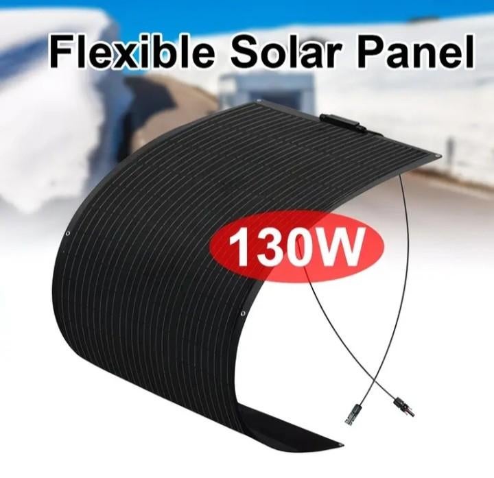 Flexibel Zonnepaneel 130w ETFE, Ophalen of Verzenden, Nieuw