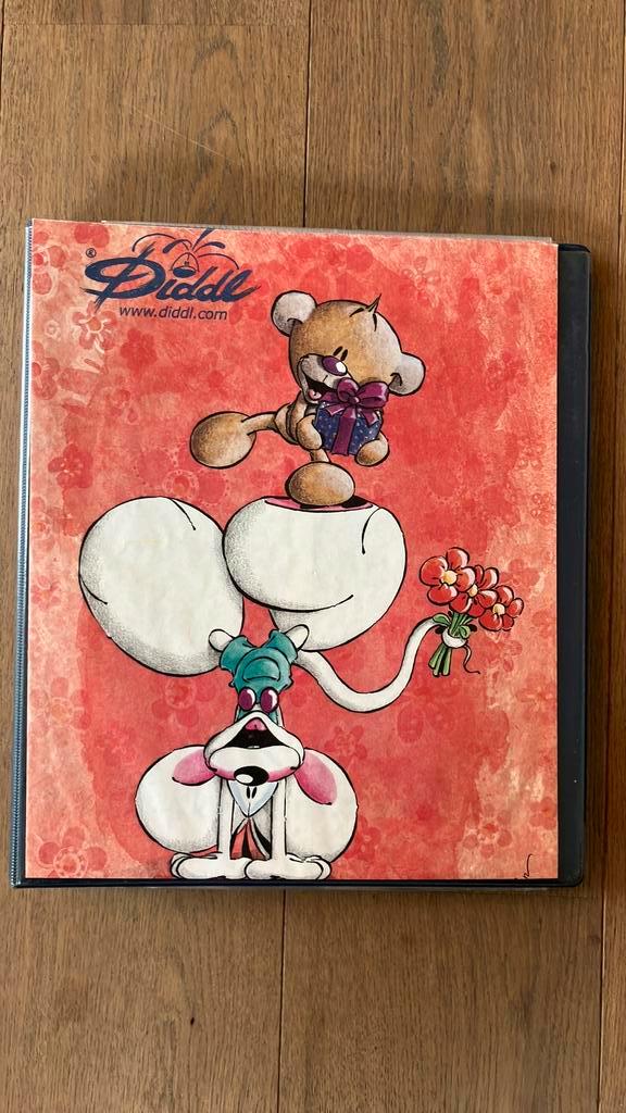 Diddl map, Verzamelen, Diddl, Zo goed als nieuw, Papier, Kaart of Schrift, Ophalen of Verzenden