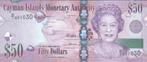 Cayman Islands 50 Dollars 2010 Stingray, Verzenden, Noord-Amerika, Los biljet