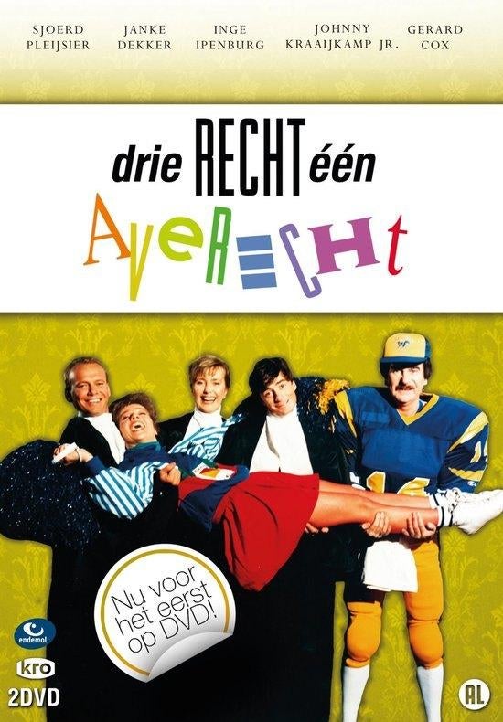 Drie recht, één Averecht 2Dvdees 230 Minuten Nieuwstaat, Cd's en Dvd's, Cd's | Humor en Cabaret, Ophalen of Verzenden, Zo goed als nieuw