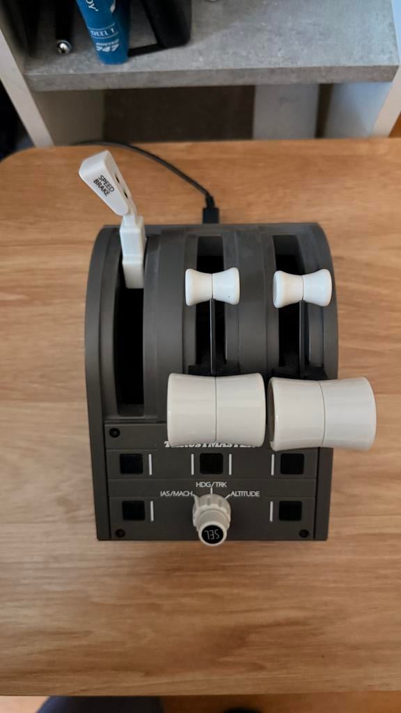Thrustmaster boeing pack, Computers en Software, Joysticks, Ophalen of Verzenden, Zo goed als nieuw