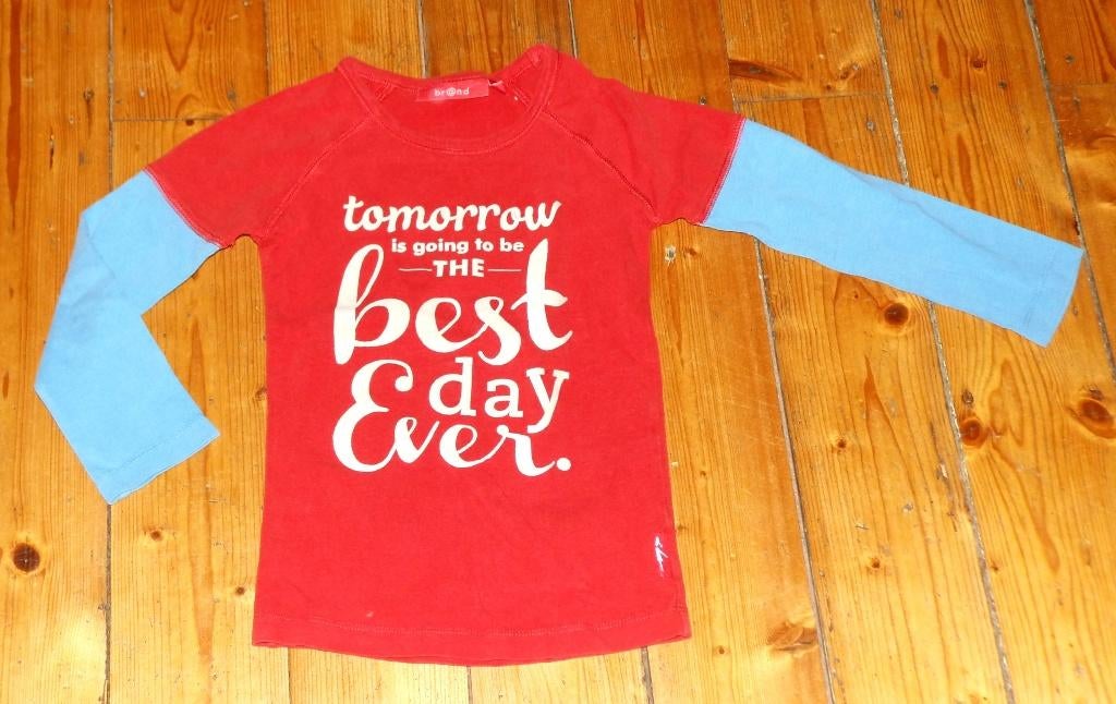 mooie Br@nd longsleeve maat 98 - 104, Kinderen en Baby's, Kinderkleding | Maat 98, Br@nd, Meisje, Ophalen of Verzenden, Zo goed als nieuw