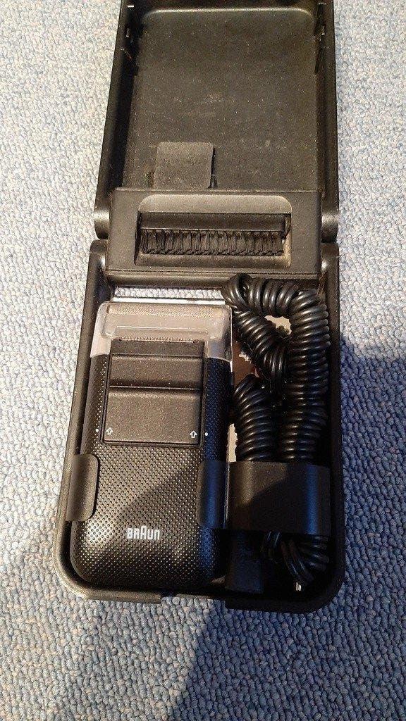 Vintage scheerapparaat Braun Micron 5410 werkt goed!, Verzamelen, Ophalen of Verzenden, Persoonlijke verzorging