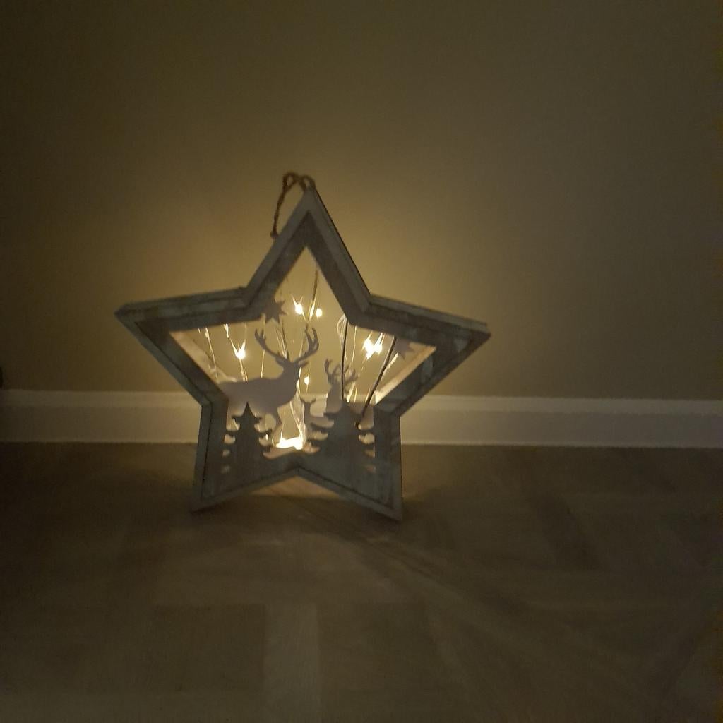 In nieuwstaat mooie kerstster, Diversen, Kerst, Ophalen, Nieuw