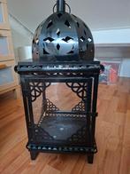Zwarte Marokkaanse Stijl Lantaarn - Sfeervolle Verlichting, Ophalen, Gebruikt, Marokkaans
