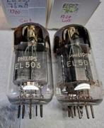 Philips EL503 eindbuizen voor Faylon,Geloso,Klemt Echolette., Ophalen of Verzenden, Buis of Buizen