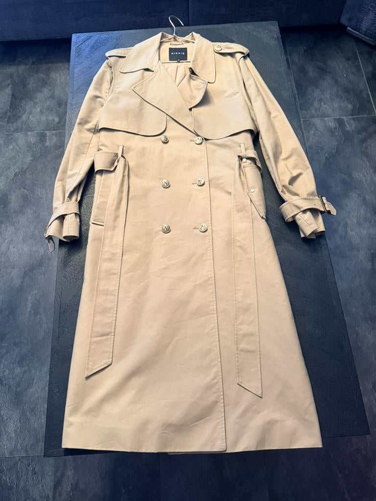 Nikkie jas, Kleding | Dames, Jassen | Zomer, Ophalen of Verzenden, Zo goed als nieuw, Maat 42/44 (L), Zwart