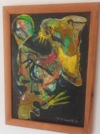 ORIGINEEL OLIEVERF WERK VAN JAN TE WIERIK  1997  afm. 55x41, Ophalen of Verzenden