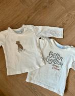Feetje longsleeves/shirtjes wit met print maat 62, Kinderen en Baby's, Babykleding | Maat 62, Ophalen of Verzenden, Zo goed als nieuw