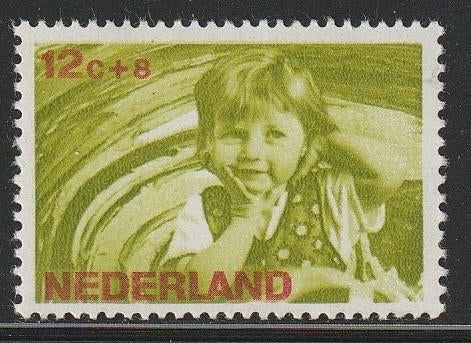 Nederland 1966 871 Kind 12c, Postfris, Postzegels en Munten, Postzegels | Nederland, Ophalen of Verzenden, Na 1940, Postfris
