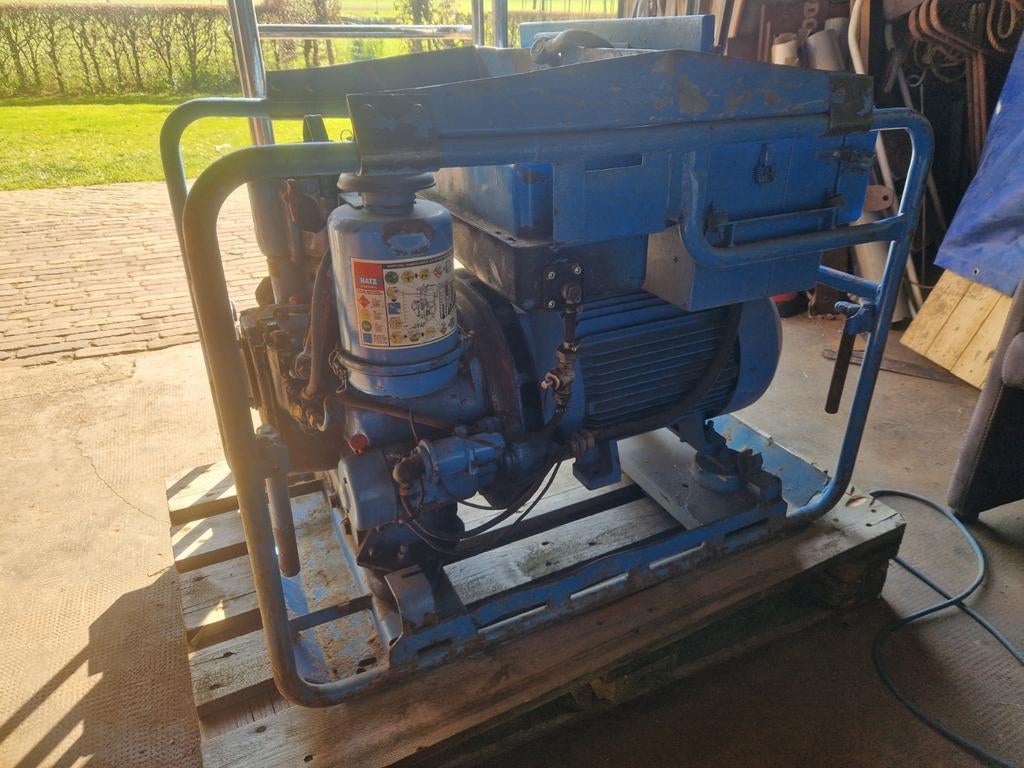 Hatz aggregaat 6 kva, Ophalen, Dieselolie