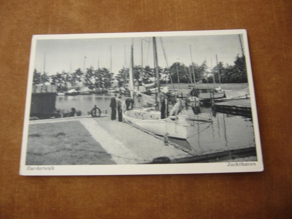 HARDERWIJK  =  JACHTHAVEN, Ophalen of Verzenden, 1940 tot 1960, Ongelopen, Gelderland