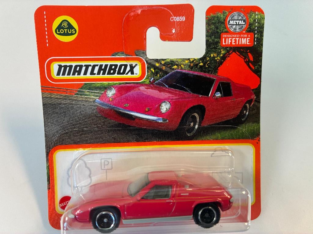 89786: Lotus Europa - 1972 - Matchbox, Nieuw, Ophalen of Verzenden, Gondel 1, 1186MJ Amstelveen, Service.nl@mattel.com
