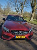 Mercedes-Benz C-Klasse C300 245pk 9G-TRONIC 2017 Rood, Auto's, Mercedes-Benz, 1800 kg, Zwart, 4 cilinders, Cabriolet