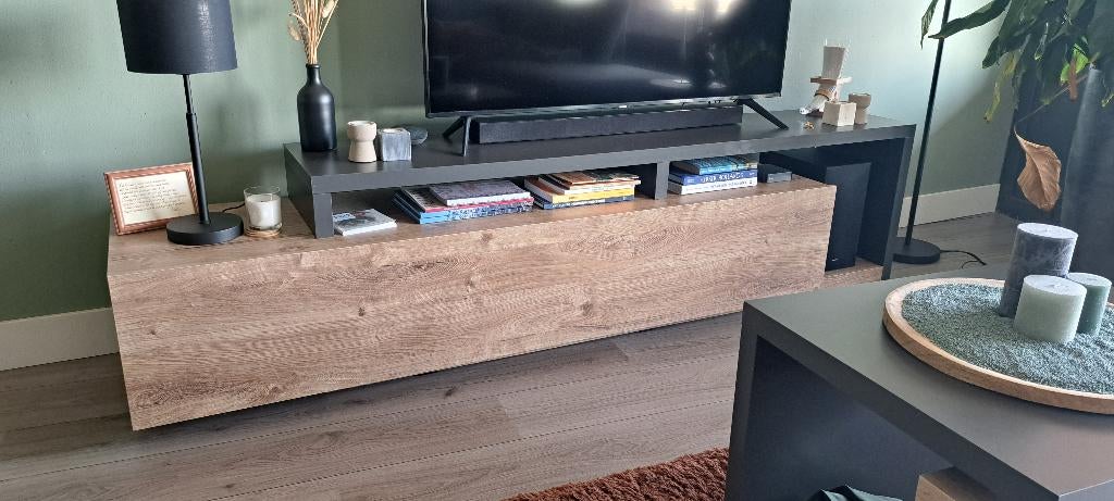 Tv-meubel, salontafel & dressoir, Ophalen, Gebruikt, 100 tot 150 cm, 50 tot 75 cm