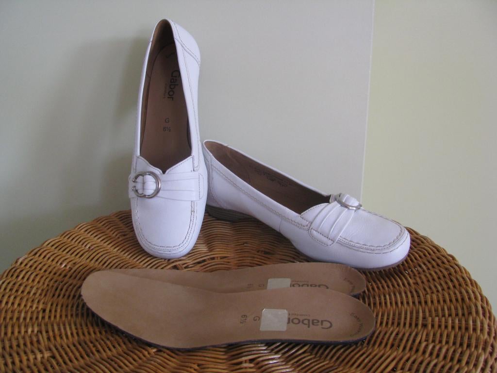 Gabor Comfort *  Easy Walking * maat 6.5 = 40 * wijdte G *, Gabor Comfort, Nieuw, Ophalen of Verzenden, Wit