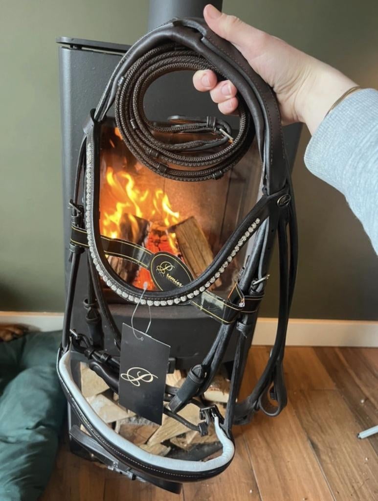 Prachtig hoofdstel met lak, Ophalen of Verzenden, Nieuw, Dressuur