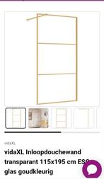 Douchewand goud, Ophalen of Verzenden, Nieuw, 25 tot 50 cm, Minder dan 100 cm