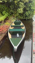 Whisper polyester punter 6 persoons elektrisch Arka motor!, Ophalen, Tot 10 pk, 3 tot 6 meter, Buitenboordmotor