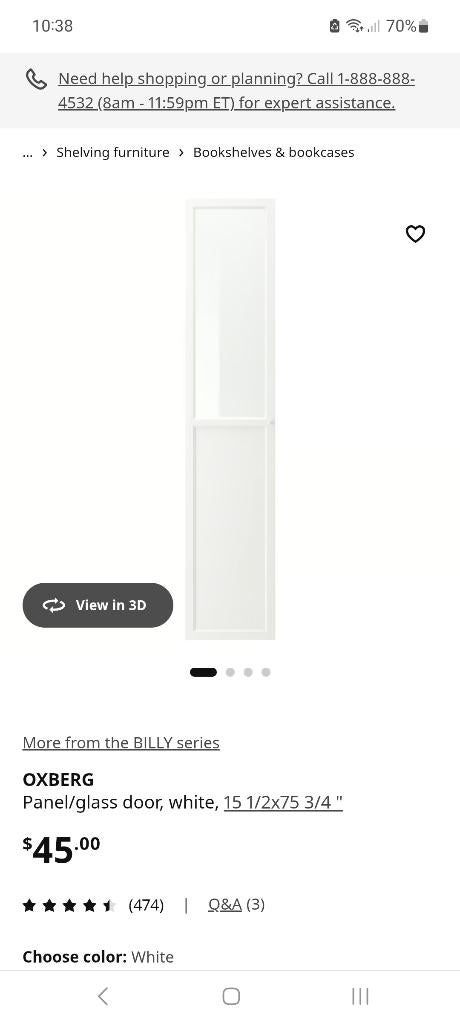 Billy deuren, Huis en Inrichting, Ophalen, 200 cm of meer, 50 tot 100 cm, Zo goed als nieuw