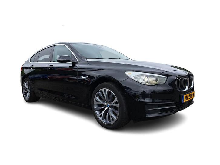 BMW 5 Serie Gran Turismo 535xd High Executive [️] Aut., Auto diversen, Schadeauto's, BMW, Automaat, Diesel, Hatchback, Zwart