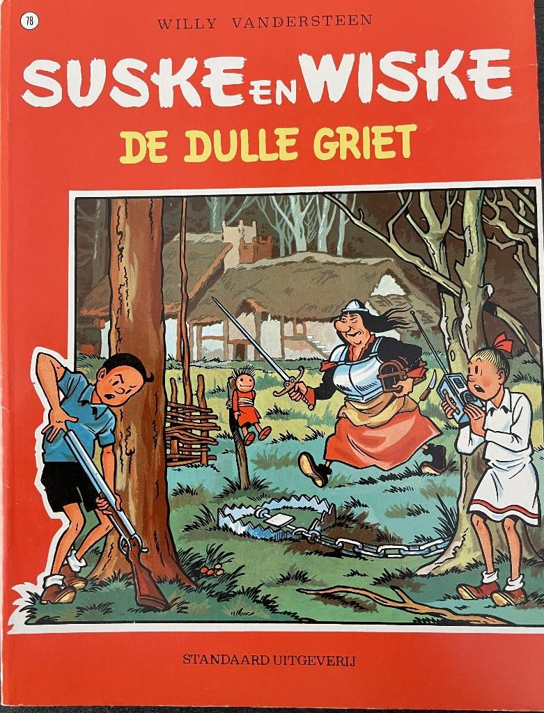 Suske en Wiske, De Dulle Griet nummer 78, Eén stripboek, Ophalen of Verzenden, Zo goed als nieuw, Willy Vandersteen