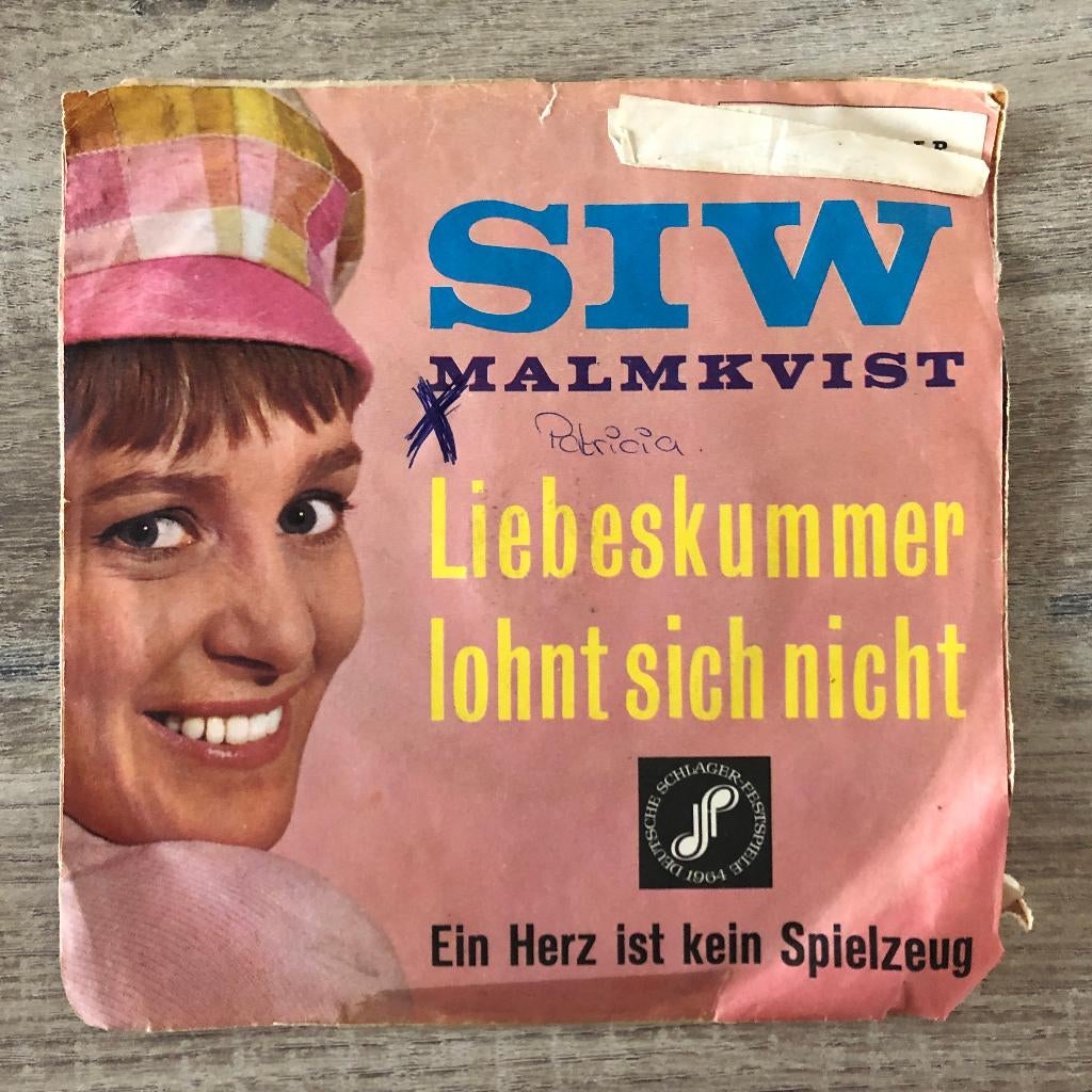 vinyl single SIW Malmkvist, Ophalen of Verzenden, Gebruikt, Pop
