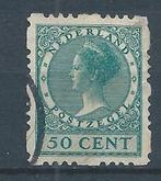 C128 – Nederland – roltanding NVPH R55 (gestempeld), Ophalen of Verzenden, T/m 1940, Gestempeld