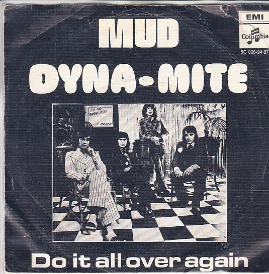 mud - dynamite  (1973), Cd's en Dvd's, Vinyl Singles, Gebruikt, Single, Pop, 7 inch, Ophalen of Verzenden