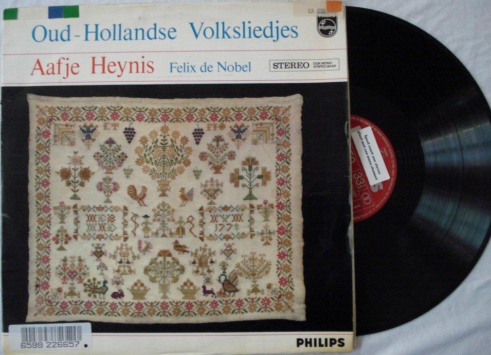 Aafje Heynis - Felix de Nobel - Oud Hollandse Volksliedjes, Europees, Gebruikt, Ophalen of Verzenden, 12 inch