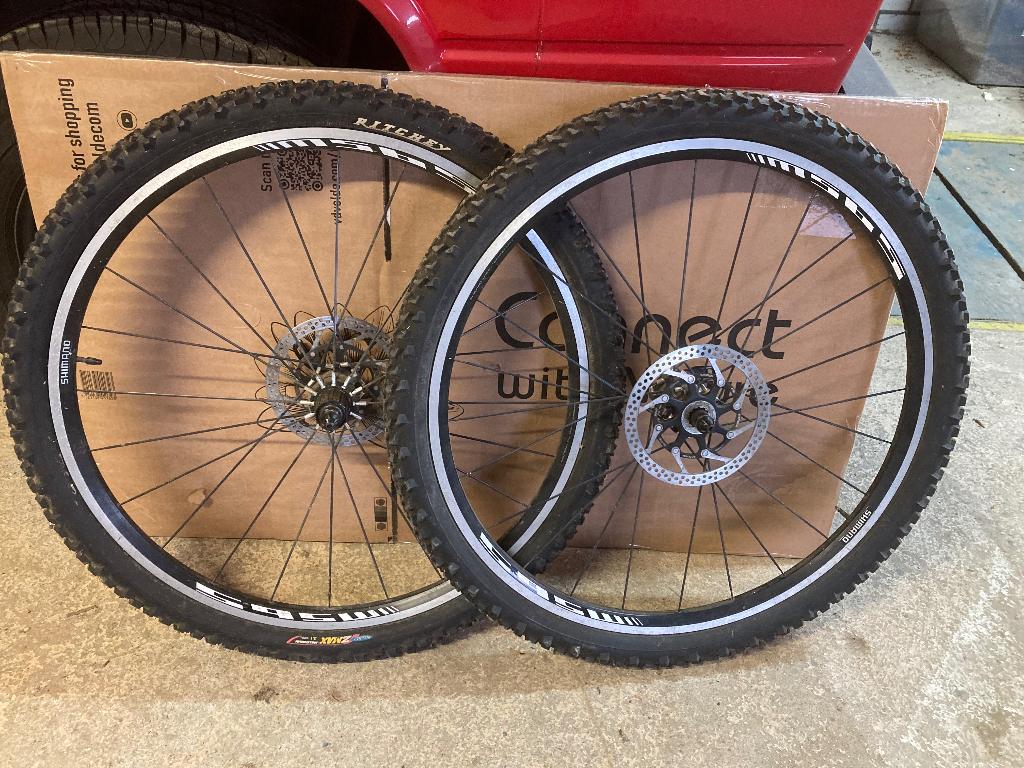 Shimano wielset MTB 26 Inch, Fietsen en Brommers, Fietsonderdelen, Ophalen, Gebruikt, Wiel, Shimano