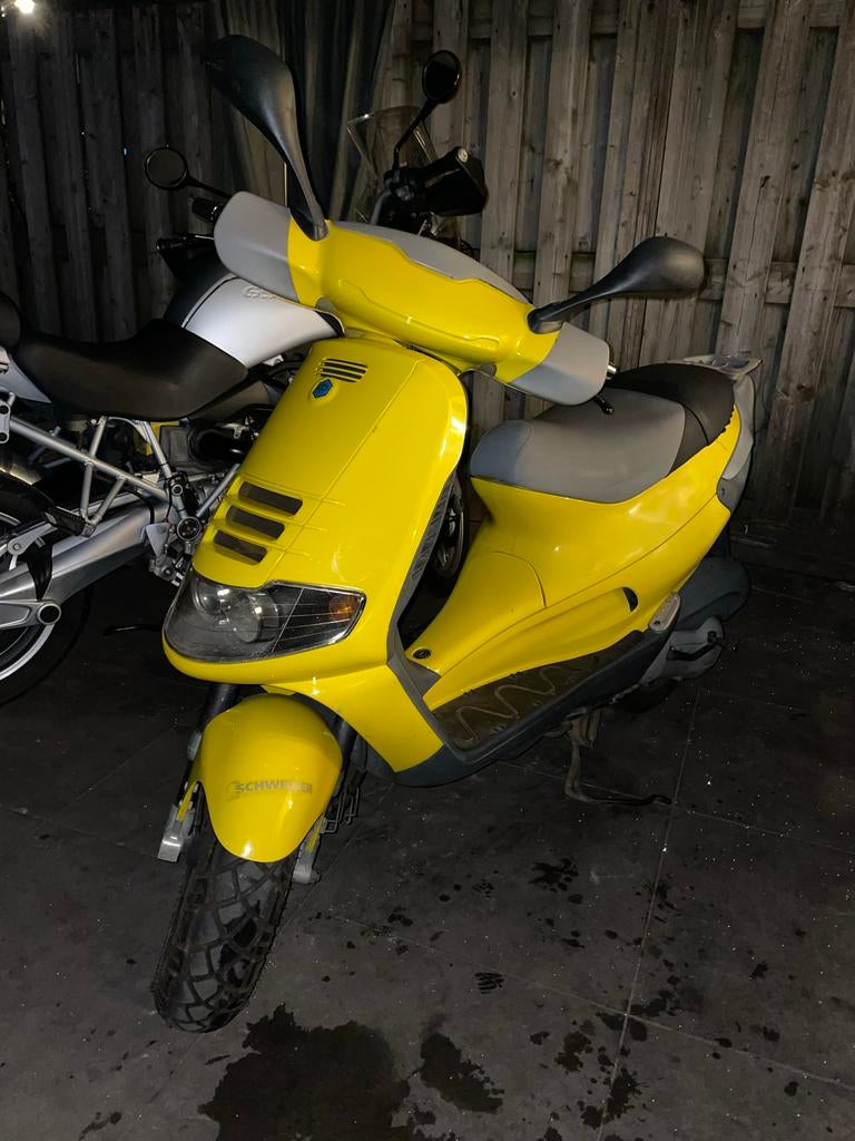 Piaggio Skipper LX 125cc 2T - Geel, Ophalen, Gebruikt, Overige typen, Piaggio
