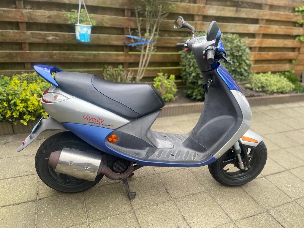 Peugeot Vivacity (2005) - 1e eigenaar - slechts 6.777 km!, Ophalen, Gebruikt, Benzine, Vivacity